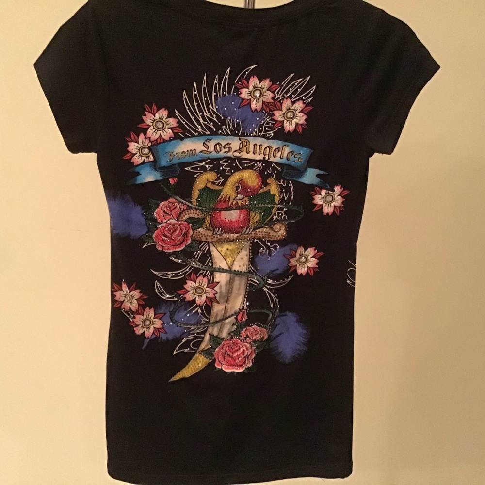 Sparkle Embellished glitter bird Los Angeles M